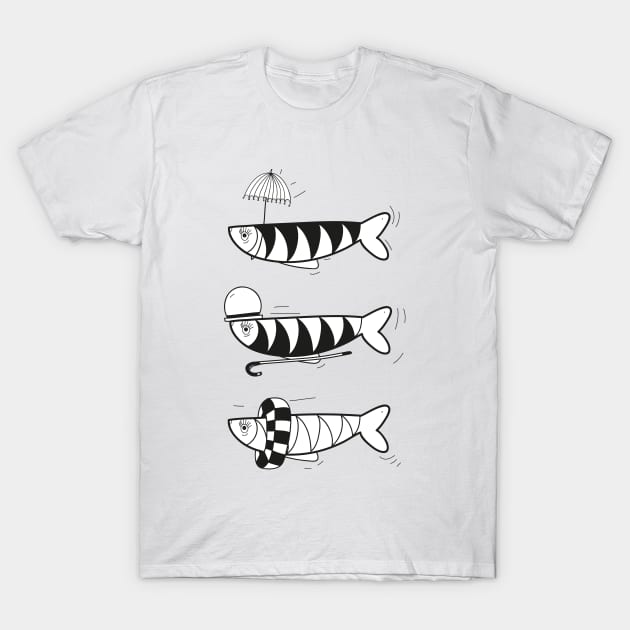 Fishes T-Shirt by coclodesign